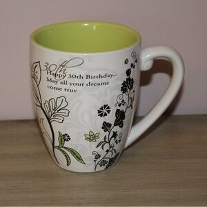 Pavilion Gift Company 30th Birthday Mug 18oz Birthday Gift Brand New Coffee Tea